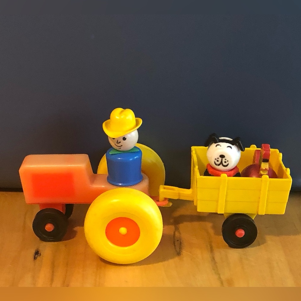 Fisher Price Vintage Tractor